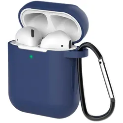 moex Clip Case AirPods 1 Silikonhülle mit Karabiner