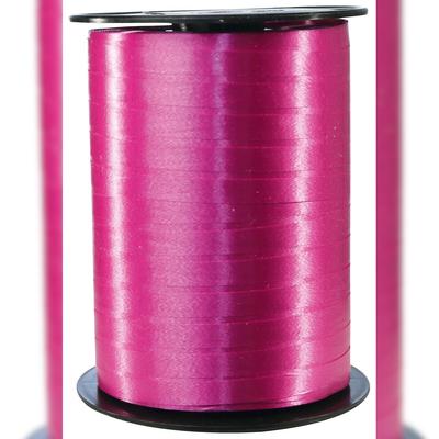 Clairefontaine Spule Geschenkband, glatt, 7mm x 500m - Zyklamenrot 601703C