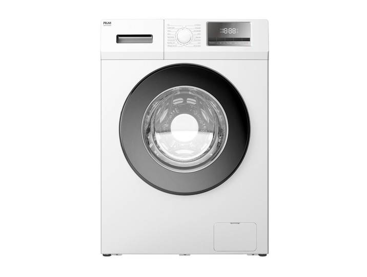PKM Waschmaschine, Weiss, 59.5x85x52 cm, Startzeitvorwahl, Restzeitanzeige, Kindersicherung, LED-Anzeigen, Unwuchtkontrolle, verstellbare Standfüsse, Elektrogeräte, Haushaltsgeräte, Waschmaschinen