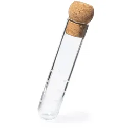 3 X Tee-Ei Aus Glas Mit Deckel Aus Naturkork