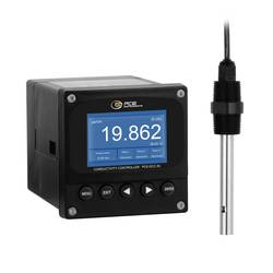 PCE Instruments Leitfähigkeitsmessgerät PCE-ECC 50 0 ... 200 µS/cm Auflösung 0,001 µS/cm Temperaturkompensation