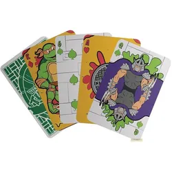 Fanattik Tortues Ninja jeu de cartes à jouer Boîte de présentation (12) (Französisch)
