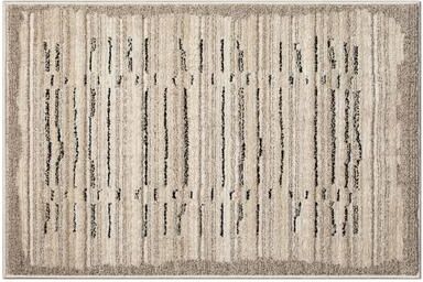 Terra by Obeetee Chelsea Lines Neutral Rug - 2' x 3'