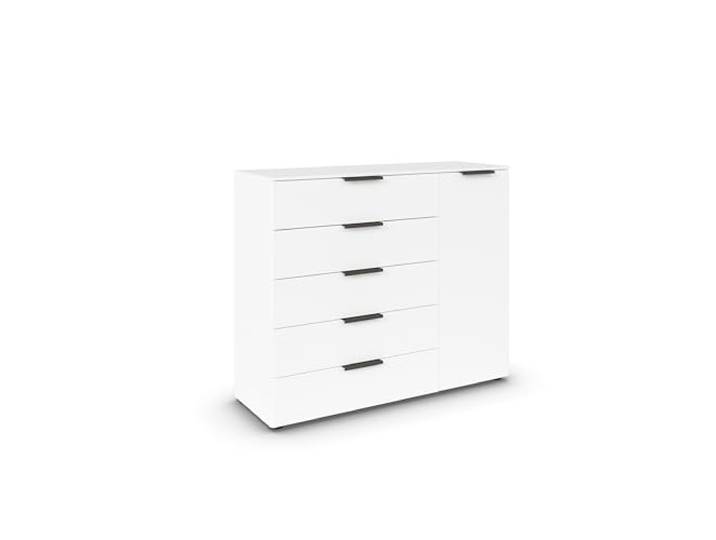 Rauch Möbel Flipp, Kommode, Farbe Weiß, Breite 120 cm