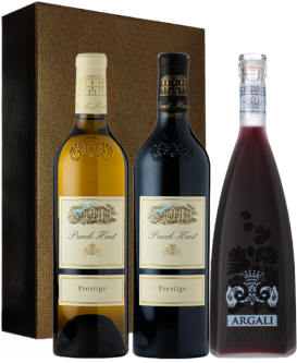 Puech Haut Wein Geschenkset -  Château Puech-Haut - 3 Fl. - 2.25L Languedoc Roussillon