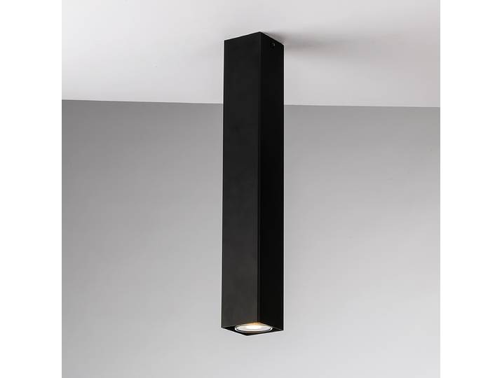 Pendelleuchte Fluke Typ B 40cm Schwarz/Schwarz Material: Metall Metallart: Aluminium Oberfläche Metall: Lackiert GU10