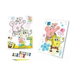 Qbee Malen nach Zahlen SpongeBob (78585747)