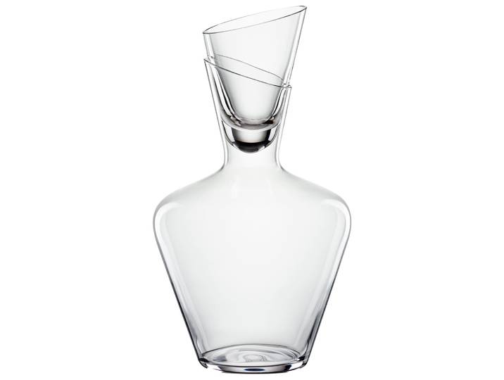 Karaffe SPIEGELAU Weinkaraffe mit Stopfen Definition 1 Liter transparent , bunt (transparent), Karaffen, Karaffe