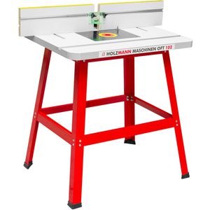 Holzmann Oberfräsentisch OFT102, für Oberfräse OBF1200 230V oder andere Marken