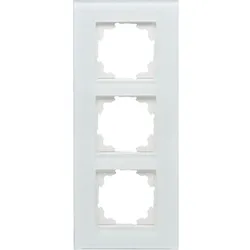 Kopp 405508000 HK07 - Glas-Abdeckrahmen 3-fach, Farbe: mint