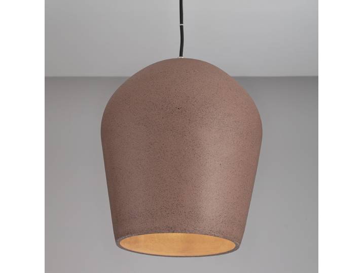 Pendelleuchte Omio Typ A Ø 29cm Braun Sandstein E27