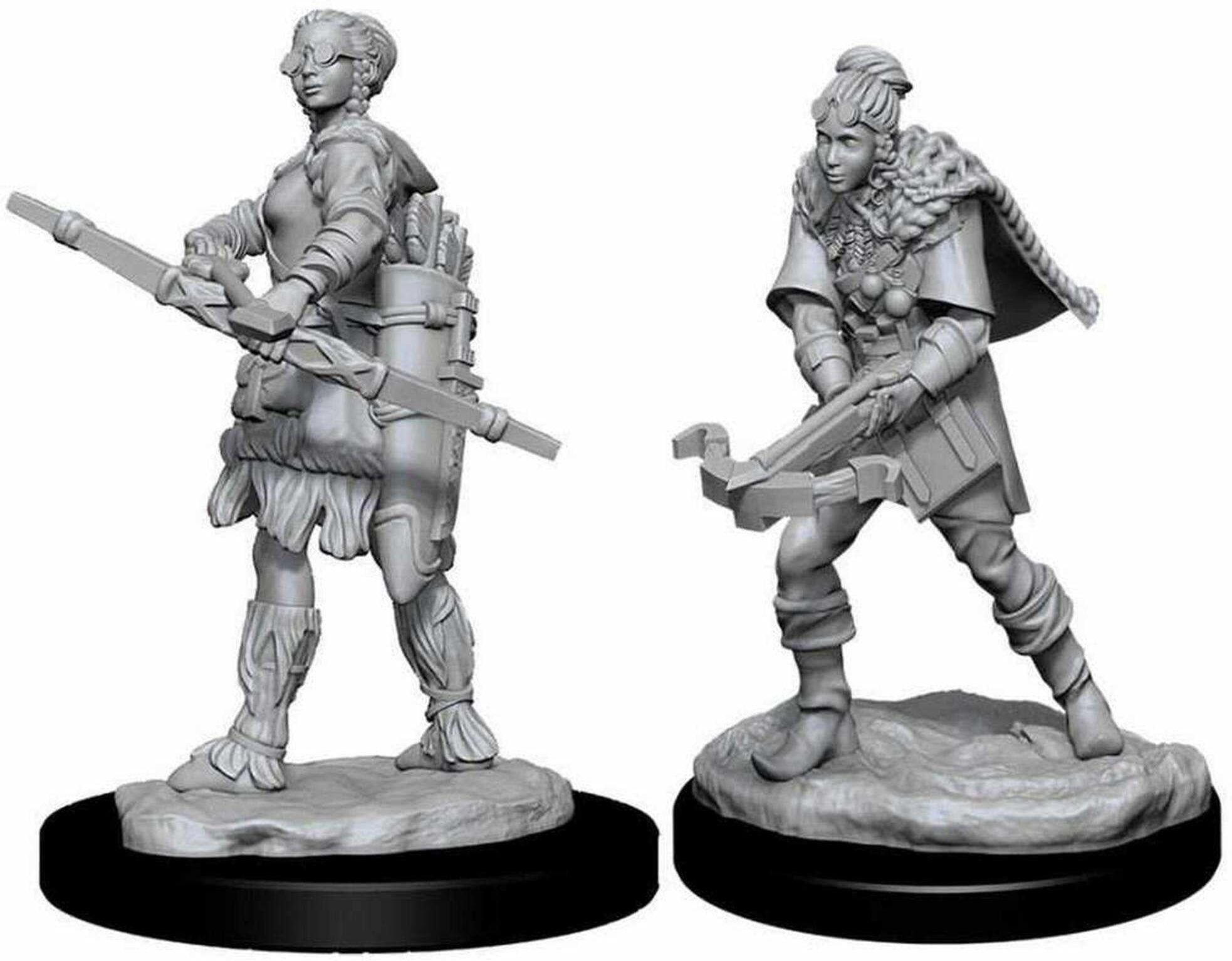 Wiz Kids LLC D;D Nolzur's Marvelous Unpainted Miniatures - Female Human Ranger for Women
