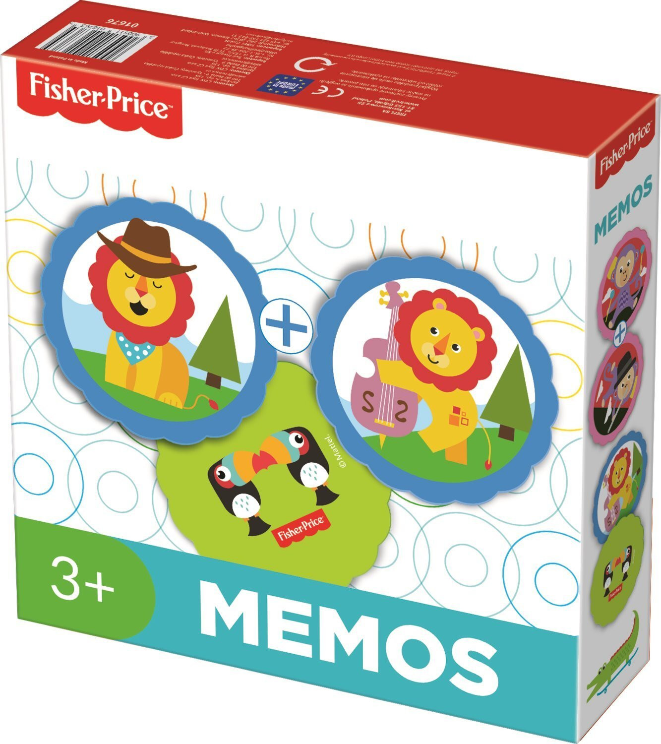 Trefl Pexeso Dieren Fisher-Price