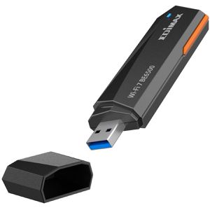 Edimax WLAN-Adapter BE6500, EW-7822UBE, USB 3.1, bis 6448 Mbit/s, Wi-Fi 7, 6 GHz & 5 GHz & 2,4 GHz, 2x2 MU-MIMO