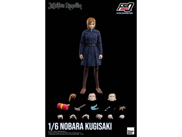 ThreeZero Actionfigur Jujutsu Kaisen FigZero 1/6 Nobara Kugisaki 27 cm Actionfigur