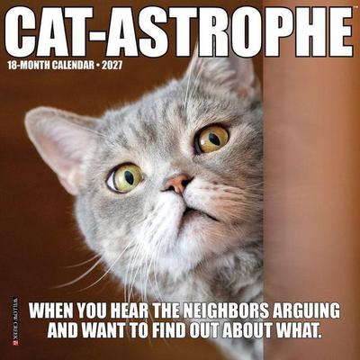 Cat-Astrophe 2027 7 X 7 Mini Wall Calendar