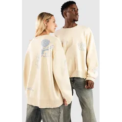 Deus Ex Machina Everywhere Strickpullover cream / chambray Gr. L