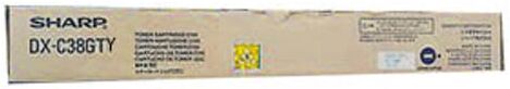 Sharp DX-C38GTY toner amarillo