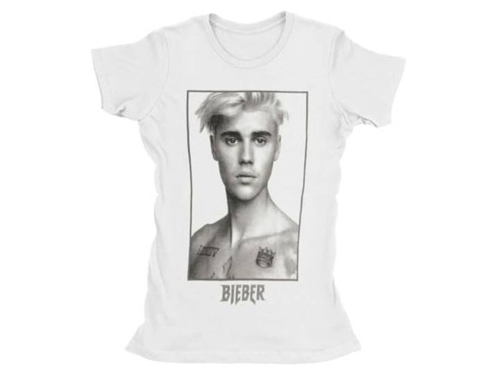 T-Shirt # S White Femmina # Sorry Ladies