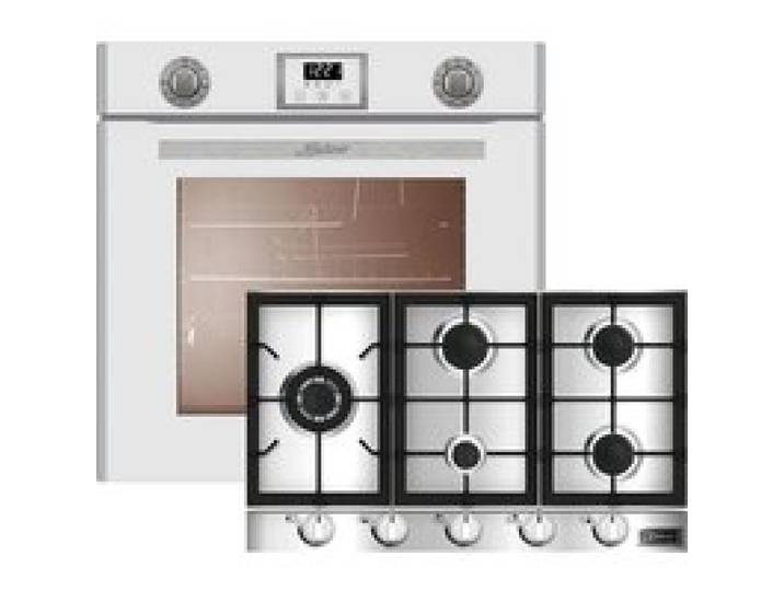 Ensemble de cuisine - Kaiser - EG 6374 - Four électrique - Table de cuisson au gaz - Autonettoyage pyrolyse