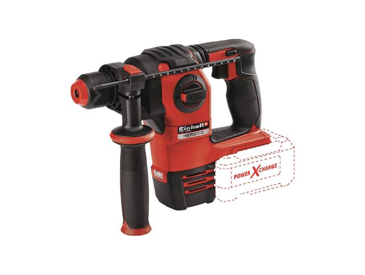 Akku-Bohrhammer EINHELL HEROCCO Solo , rot, H:120mm, Bohrmaschinen, Akku-Bohrhammer