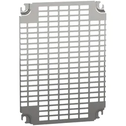 Schneider Electric NSYMR43 Perforierte Platten Monoblock, H400xB300mm mit universeller Perforation 11x26mm