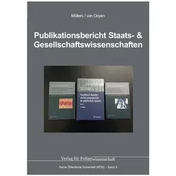Publikationsbericht Staats- & Gesellschaftswissenschaften, Fachbücher
