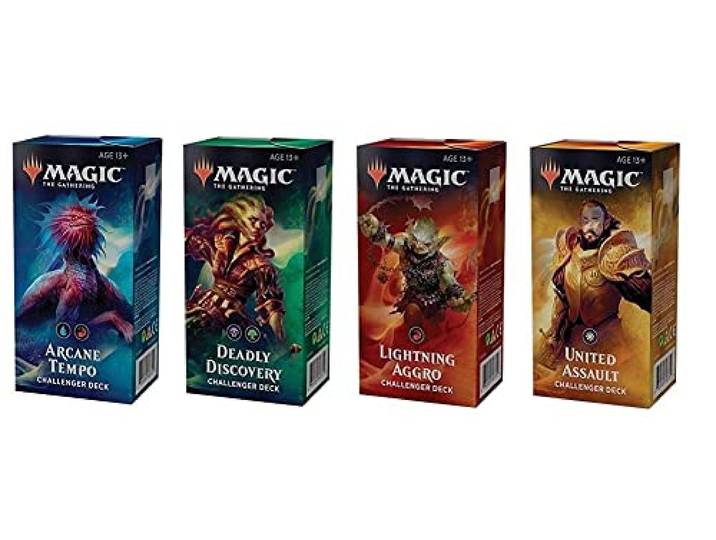 Magic The Gathering MTG 2019 Challenger Set of All 4 Decks