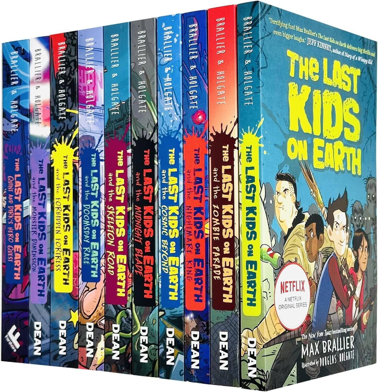 Last Kids on Earth Series by Max Brallier 10 Books Collection Set - Ages 8-12 - Paperback HarperCollins Publishers