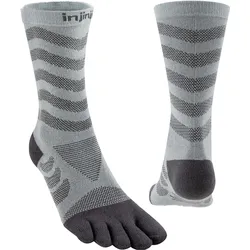 Injinji, Damen, Sportsocken, Women's Run Technical (40.50 - 44.50), Grau