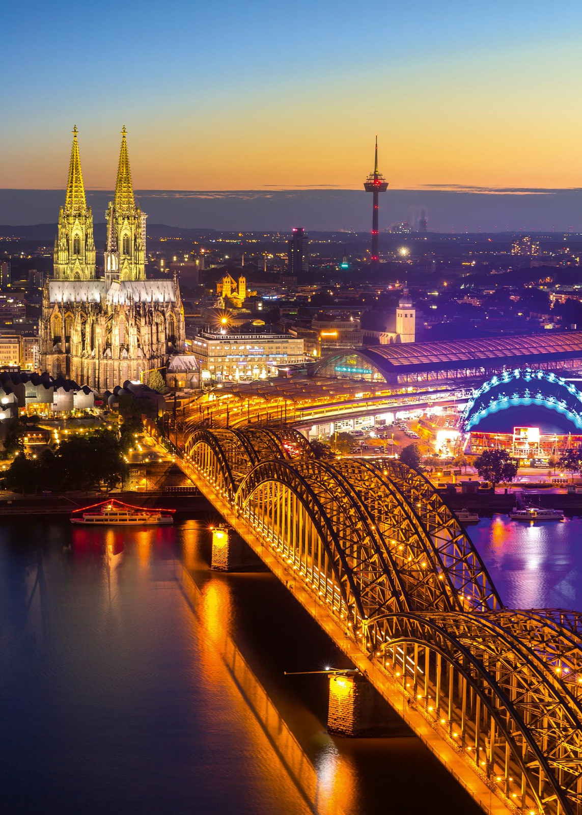 Ravensburger Puzzel Köln met verlichting - 1000 stukjes