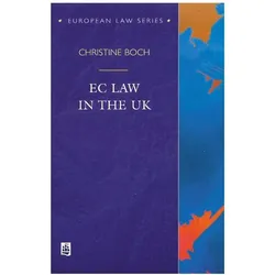 EC Law in the UK, Fachbücher von Christine Boch