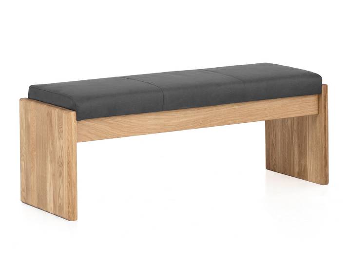 SIRION Sitzbank / Truhenbank aus Eiche, Material Massivholz /