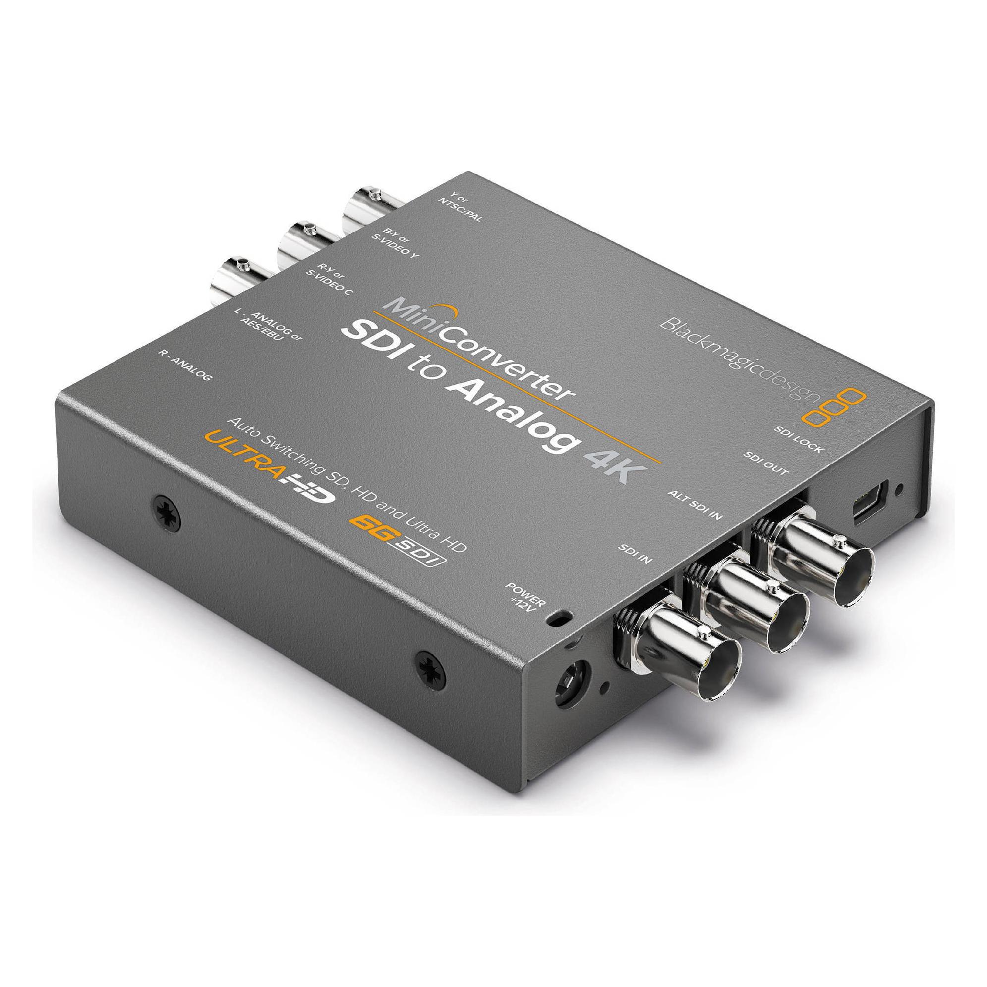 Blackmagic Mini Converter SDI-Analog 4K (Digital -> Analog) (BM-CONVMASA4K)
