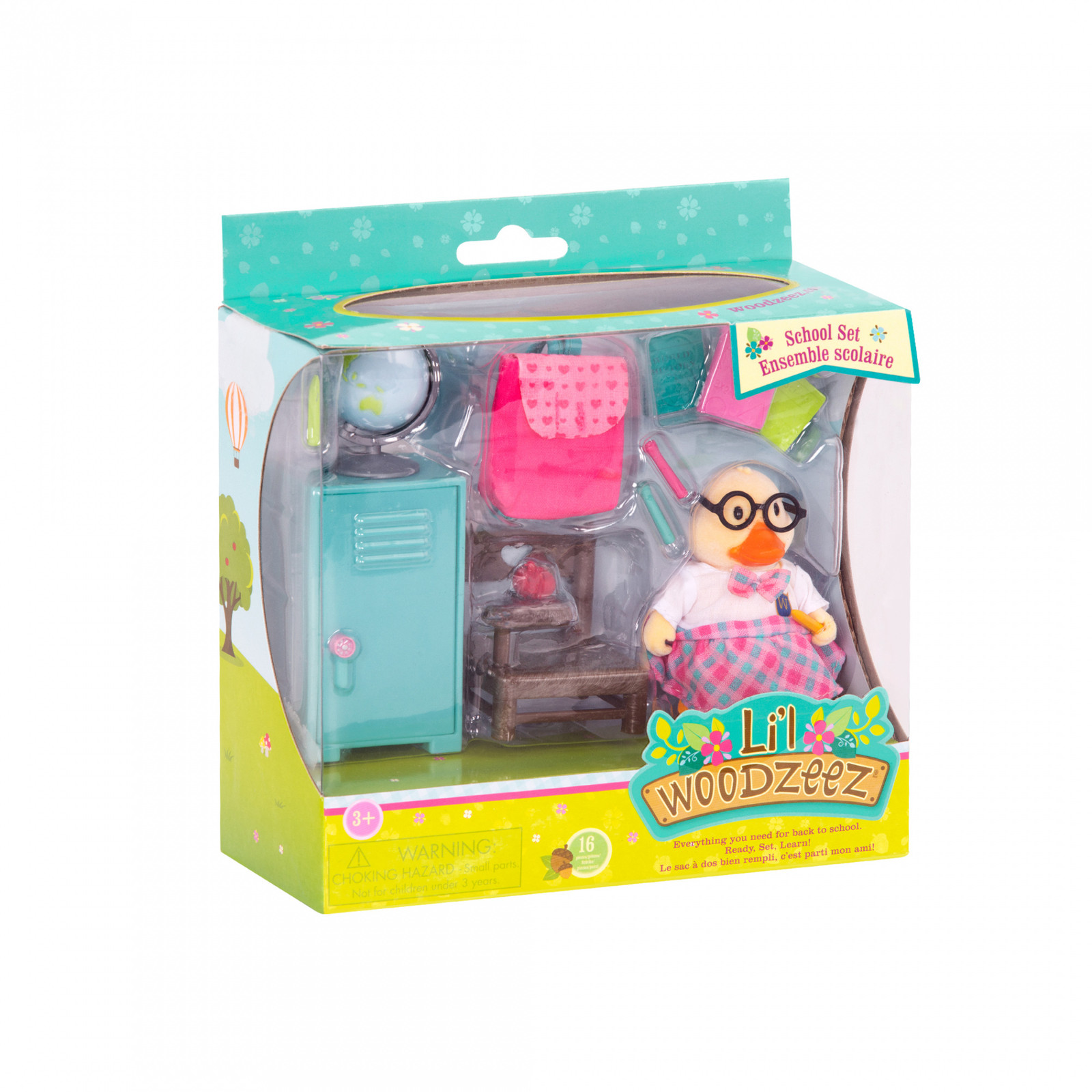 Li'l Woodzeez knuffelset voor kinderen