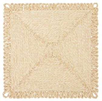 "Caravan Loopy Square Place Mat - Set of 4 - 14"" - 14 x 14"