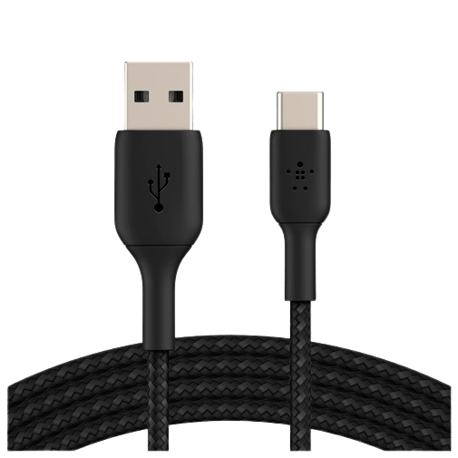 Belkin Boost Charge USB-C Geflochtenes Kabel 2 Meter Schwarz