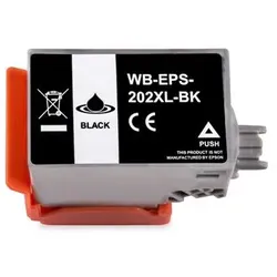 Alternativ-Tinte für Epson 202XL / C13T02G14010 XL-Version schwarz