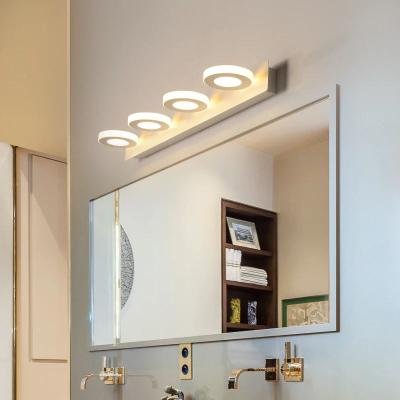 Uplift Treasures Modern LED Bathroom Mirror Wall Light square 2 Heads warm White (2700 3500k)