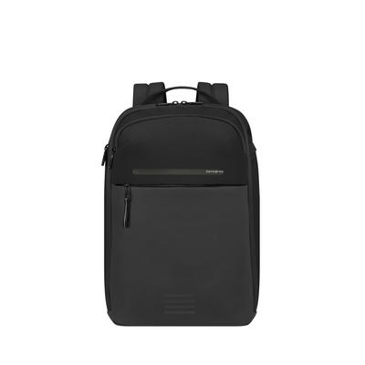 Laptoprucksack SAMSONITE "MODERNY 15,6 Zoll", Gr. B/H/T: 28cm x 44cm x 18cm, schwarz, Polyester, Rucksäcke Laptoprucksack, Geschäftsrucksack, Freizeitrucksack mit vielen Fächern