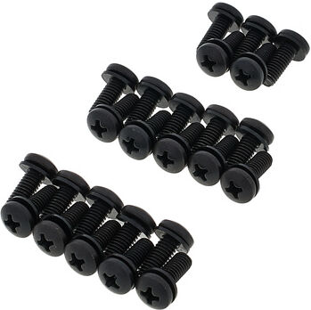 SKB Rack Screwset (25pcs) Schwarz