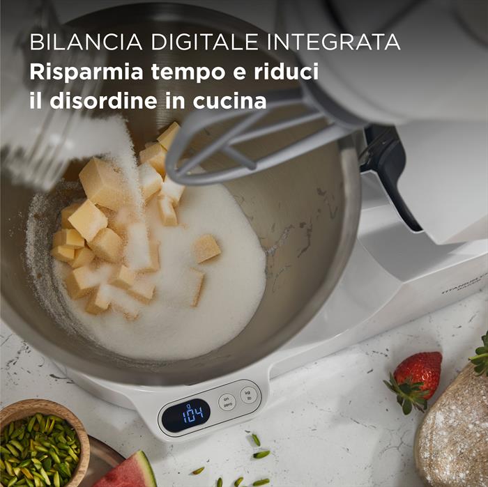 Kenwood Planetaria Titanium Chef Baker Kvc65.001si-silver