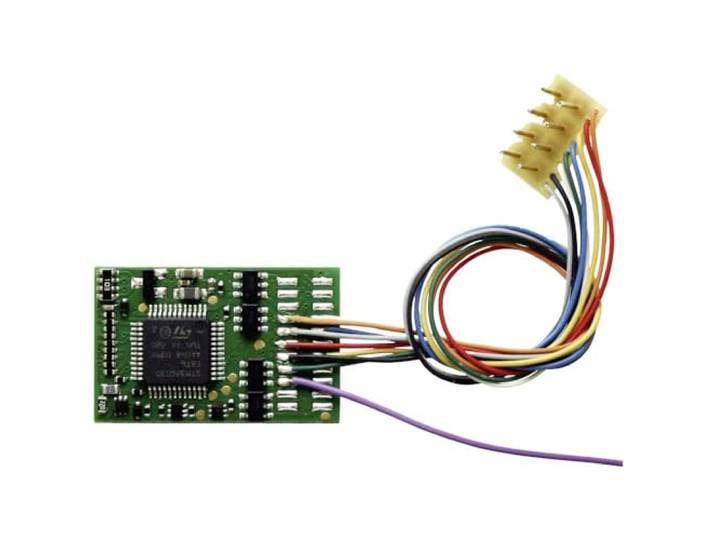 TAMS Elektronik 41-04432-01 LD-G-43, NEM 652 Lokdecoder bouwsteen, met stekker