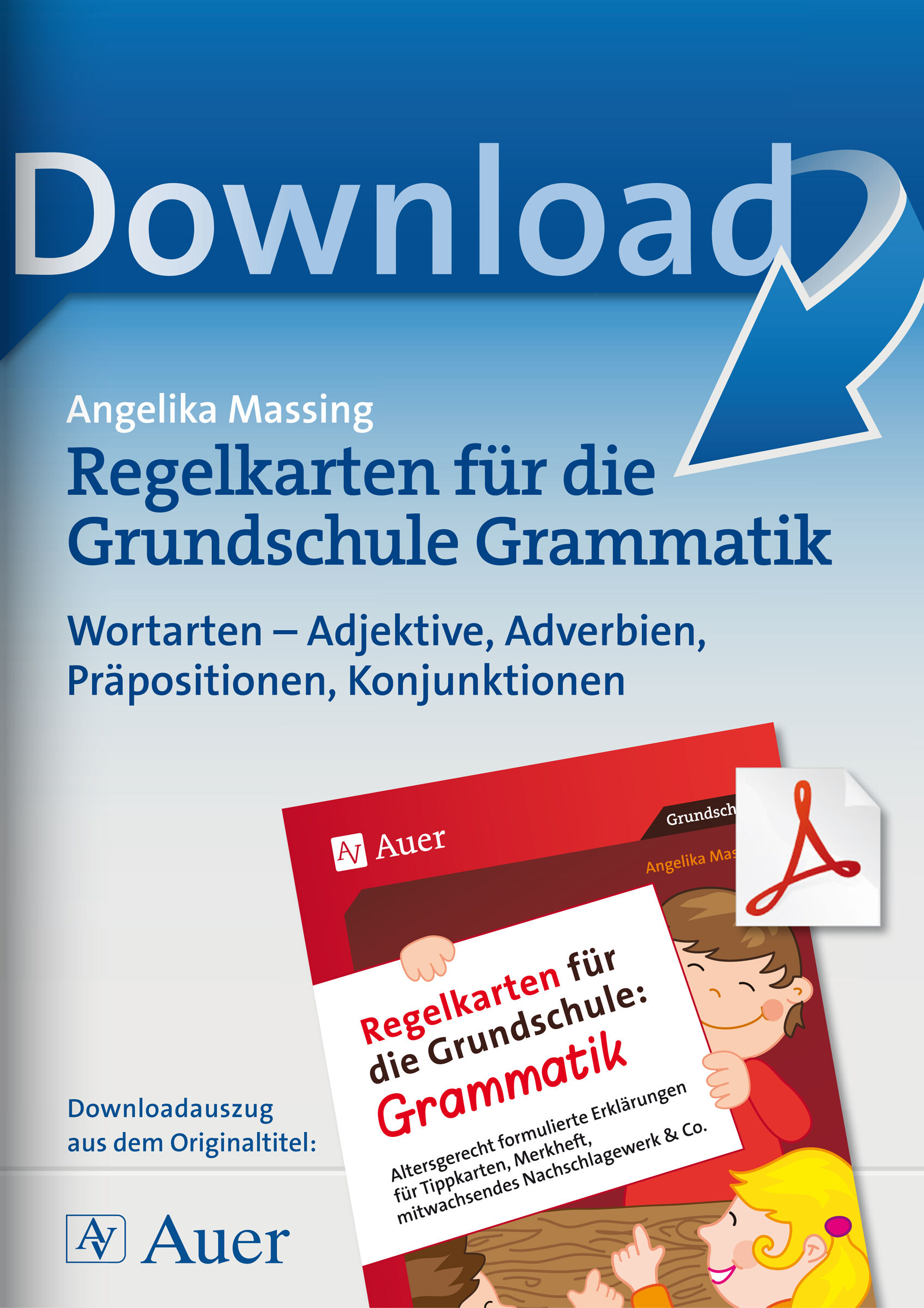 Auer Verlag Adjektive, Adverbien, Präpositionen, Konjunktionen