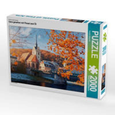 CALVENDO Puzzle Gera Untermhaus im Herbst | 2000 Teile Lege-Größe 90x67cm Foto-Puzzle für glückliche Stunden