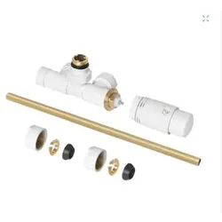 Kombi-Thermostatventil Thermal Trend Weiß VENTILTERMSET1W