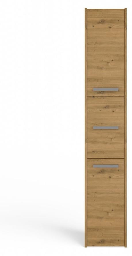 Top e shop S33 ARTISAN opbergkast voor de badkamer, eikenhout