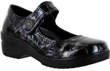 Easy Works Letsee - Womens 6.5 Black Slip On Medium