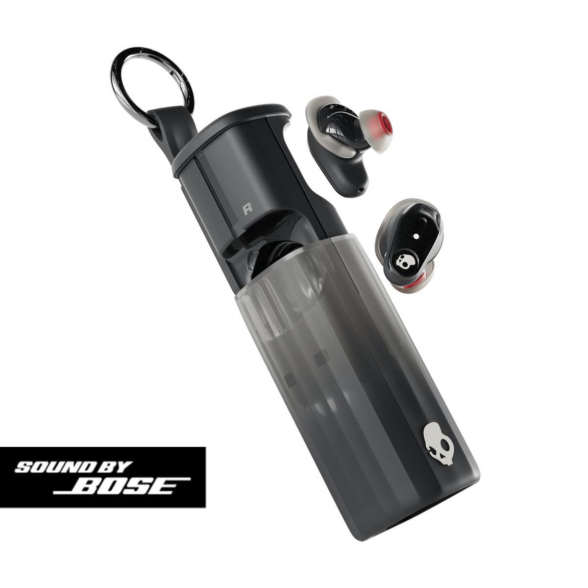 Skullcandy Method 360 ANC True Wireless drahtlose Kopfhörer, schwarz Bluetooth In-Ear, Sound By Bose S2MTW-T740