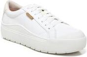 Women's Time Off Go Sneaker by Dr. Scholl's in White Faux Leather (Size 10 M)